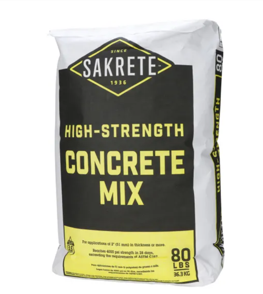 80lb Bag Concrete Mix